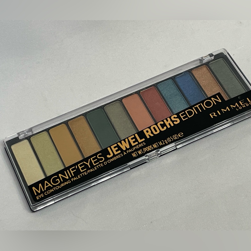 NEW Rimmel Magnif Eyes JEWEL ROCKS Eyeshadow Palette